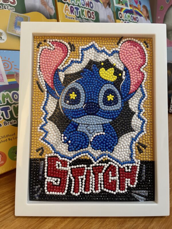 Stitch diamond painting with frame free shipping