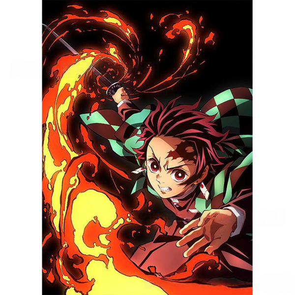 Demon Slayer Diamond Painting DRA414