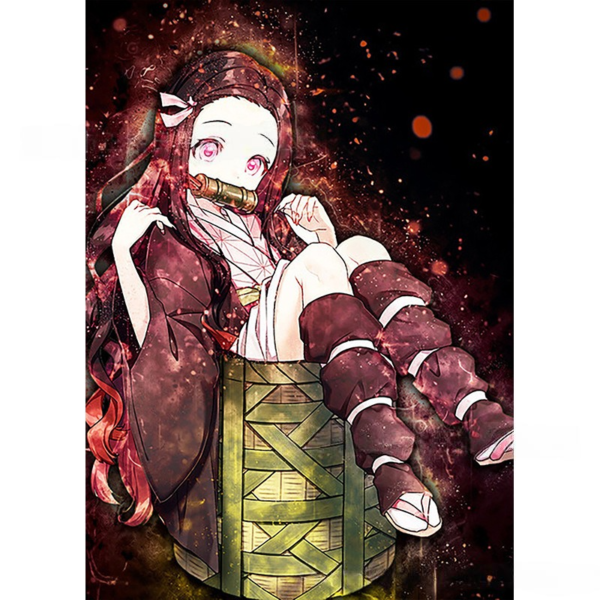 Demon Slayer Diamond Painting DRA424